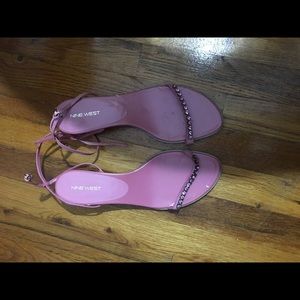 Nine West rhinestone sandal